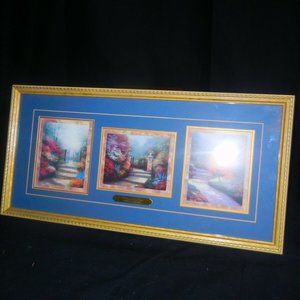 Thomas Kinkade Vintage 1996 Framed Print with COA  FREE SHIP